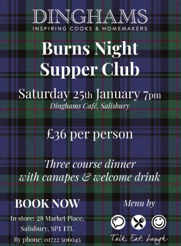 Burns Night Supper Club, Dinghams